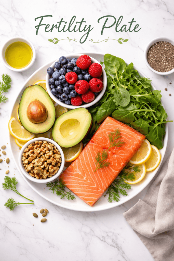 Essential nutrients for Reproductive Health for Men and Women.