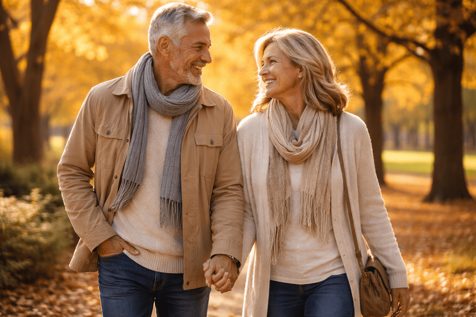 A couple practicing Marriage & Relationship Wellness for a long-term bond.