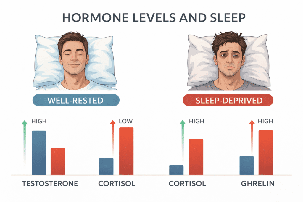 The connection between sleep, hormones, and Sexual Health and Fitness.