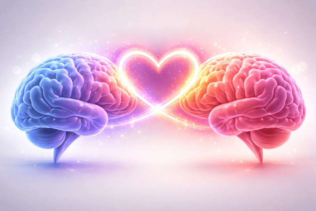 The psychology of emotional bonding and mental health through intimacy.