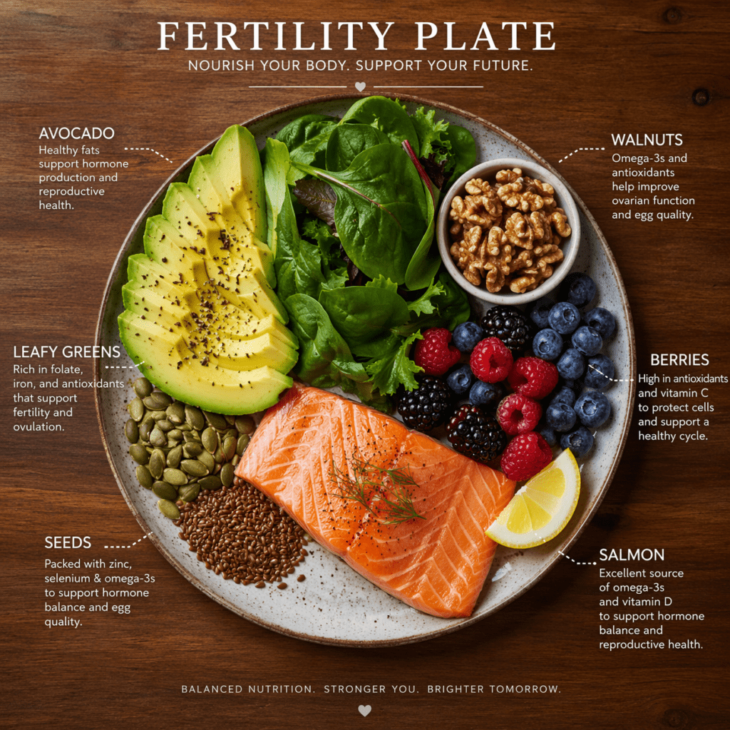 Best diet plan for women wondering How to Get Pregnant with PCOS.