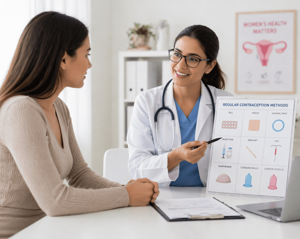 Discussing the Long-Term Side Effects of I-Pill with a healthcare professional.
